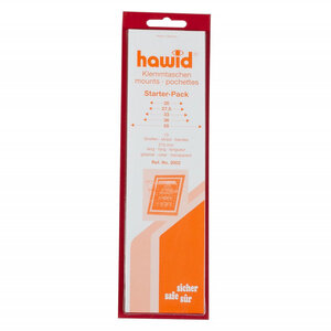 Pack débutant Hawid bandes simple soudure fond transparent pour timbres.