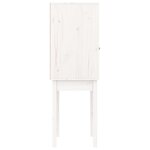 vidaXL Buffet haut Blanc 60x40x120 cm Bois massif de pin