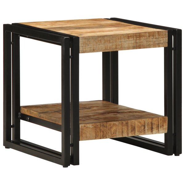 Table basse vidaXL 40x50x38 cm en bois de manguier massif