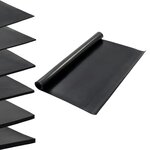 vidaXL Tapis en caoutchouc antidérapant 1 2x2 m 4 mm Lisse