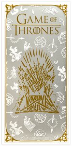 GAME OF THRONES Bookmark Argent Note 1 Dollars Dollar Samoa