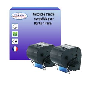 Cartouche compatible avec DOC'UP POWERMAIL - FR23003068 - RUBAN ENCRE BLEUE - (TYPE FT) - T3AZUR