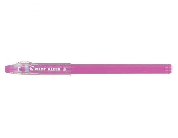 Stylo Bille KLEER Effaçable Pte Fine Rose PILOT