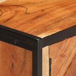 vidaXL Table basse 90x55x40 cm bois massif d'acacia