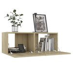 vidaXL Ensemble de meubles TV 5 Pièces Chêne sonoma Bois d'ingénierie