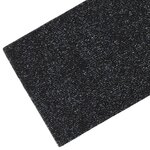 vidaXL Tapis d'escalier autocollants Rectangulaire 15 Pièces 76x20cm Noir