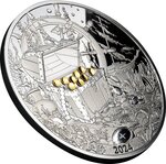 Pièce de monnaie en Argent 5 Dollars g 62.2 (2 oz) Millésime 2024 OCEAN LOST TREASURE