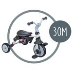 Smoby tricycle pliable 3 en 1 robin gris