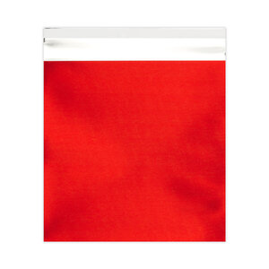 Lot de 50 sachet alu mat rouge 165x165 mm