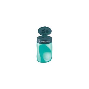 Taille-crayon à réservoir EASYsharpener pétrole pour gaucher STABILO