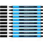 Stylo à bille Slider Edge Pointe Moyenne noir x 10 SCHNEIDER