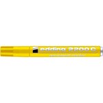 Marqueur Permanent 2200 C Corps Alu Jaune Pointe Biseautée 1-5 mm x 5 EDDING