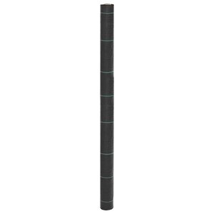 vidaXL Membrane anti-mauvaises herbes noir 1 5x200 m PP