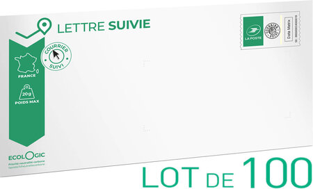 PRET À POSTER Enveloppe avec timbre 20g, lot de 20 PAP lettre verte  economique EUR 15,90 - PicClick FR