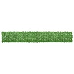 vidaXL Écran de balcon avec feuilles vert 500x75 cm