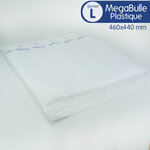 Lot de 30 enveloppes megabulle plastiques l format 460x440 mm