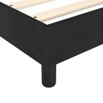 vidaXL Cadre de lit Noir 80x200 cm Velours