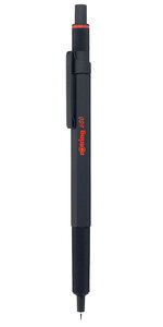 rOtring 600 Stylo bille Noir recharge bleue pointe moyenne