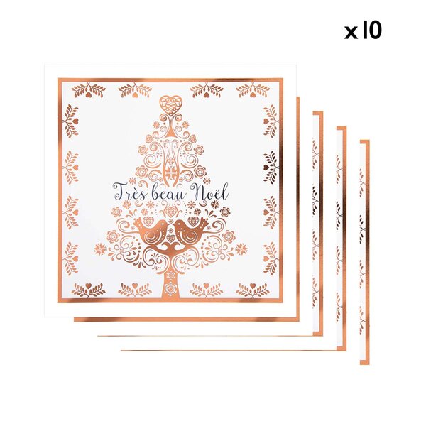 Lot De 10 Cartes De Vœux Etincelle - Draeger paris