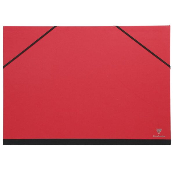 Carton à Dessin 26x33cm Rouge CLAIREFONTAINE