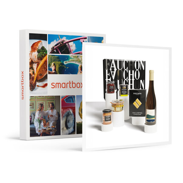 SMARTBOX - Coffret Cadeau Coffret Essentiel blanc Fauchon : délices salés et vin livrés à domicile -  Gastronomie