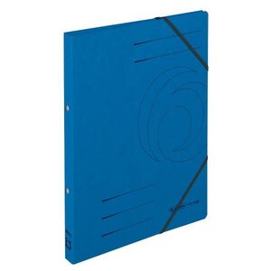 Classeur à anneaux easyorga A4 Colorspan-carton bleu HERLITZ