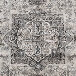 vidaXL Tapis ARBIZU intérieur extérieur design vintage Ø 120 cm