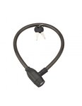 THIRARD - Antivol à clé Twisty  câble acier  vélo  12mmx0.6m  2 clés  noir