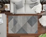 Tapis de salon MIRAN 80 x 150 cm - Gris