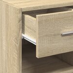 vidaXL Buffet chêne sonoma 40x42 5x93 cm bois d'ingénierie