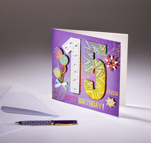 Carte double coll'âge- 15 ans
