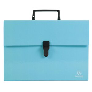 Trieur Familial À Poignée Aquarel 18 Compartiments - Couleurs Assorties - X 4 - Exacompta