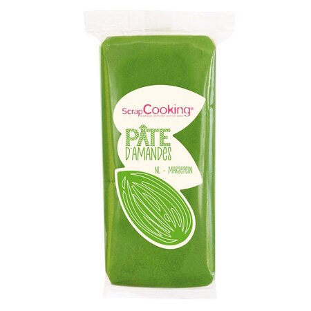 Pâte d'amande - Vert - 200 g