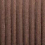 vidaXL Chaises à manger lot de 6 marron tissu
