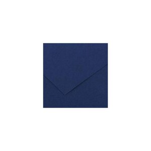 Paquet de 15 feuilles papier dessin 21x29 7 CANIRIS VIVALDI 185g. Coloris bleu marine CANSON