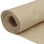 vidaXL Écran de balcon en tissu Oxford 75x600 cm Beige