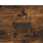 vidaXL Buffet haut Chêne fumé 69 5x34x180 cm Bois d'ingénierie
