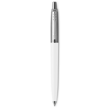 PARKER Jotter Originals Stylo bille  blanc  recharge bleue pointe moyenne  sous blister