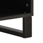 vidaXL Meuble TV 80x34x46 cm bois massif de manguier