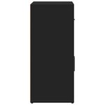 vidaXL Buffets 2 Pièces noir 60x31x70 cm bois d'ingénierie