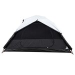 vidaXL Tente de camping à dôme 2 personnes tissu occultant imperméable