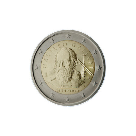 Italie 2014 - 2 euro commémorative galilée