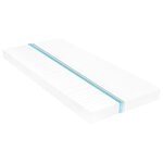 vidaXL Lit coulissant 2x(90x200) cm Blanc Bois de pin massif