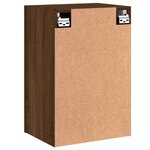 vidaXL Meubles TV muraux 2 Pièces chêne marron 40 5x30x60 cm