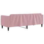 vidaXL Lit de repos rose 80x200 cm velours