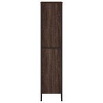 vidaXL Bibliothèque chêne marron 80x31x137 5 cm bois d'ingénierie