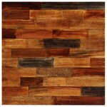 vidaXL Table de bar Bois de récupération massif 70x70x106 cm