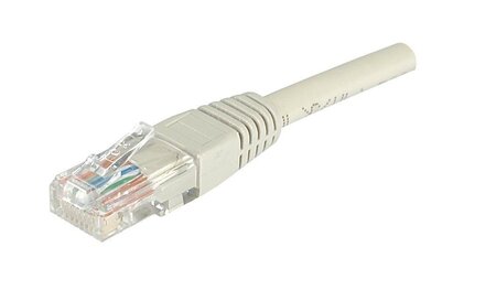 Câble/Cordon réseau RJ45 Catégorie 6 FTP (U/UTP) Droit 30cm (Gris) - La  Poste