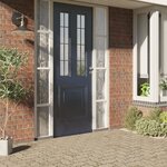 vidaXL Films pour fenêtre 2 Pièces dépoli motif de bambou PVC