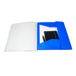 Trieur polypropylène 3 rabats Opaque 8 compartiments Coloris Aléatoire EXACOMPTA